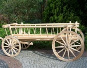 Wóz drewniany drabiniasty